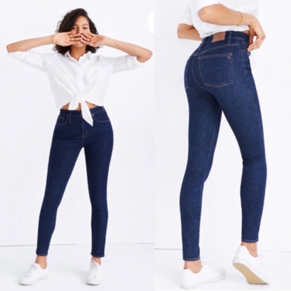 Madewell Curvy High-Rise Skinny Jeans - Lucille